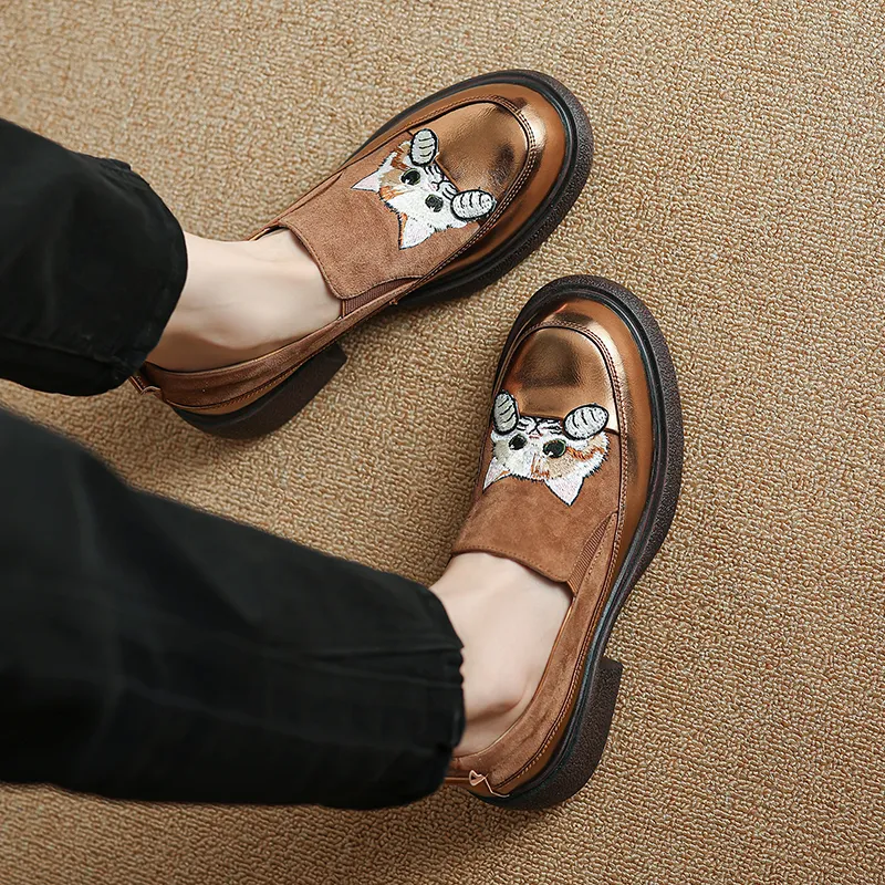 Hongyanglin Loafers Women's-4