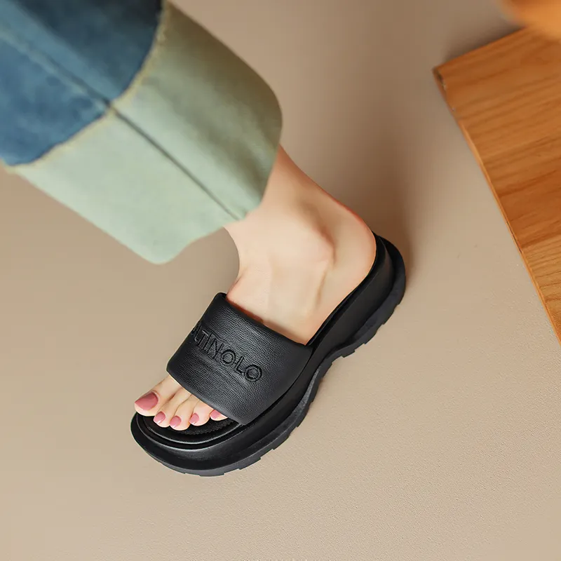 Hongyanglin Odor Resistant Slide Slippers Women's-2