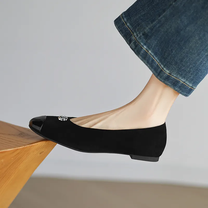 Hongyanglin Casual Single Shoes Women's Black-3