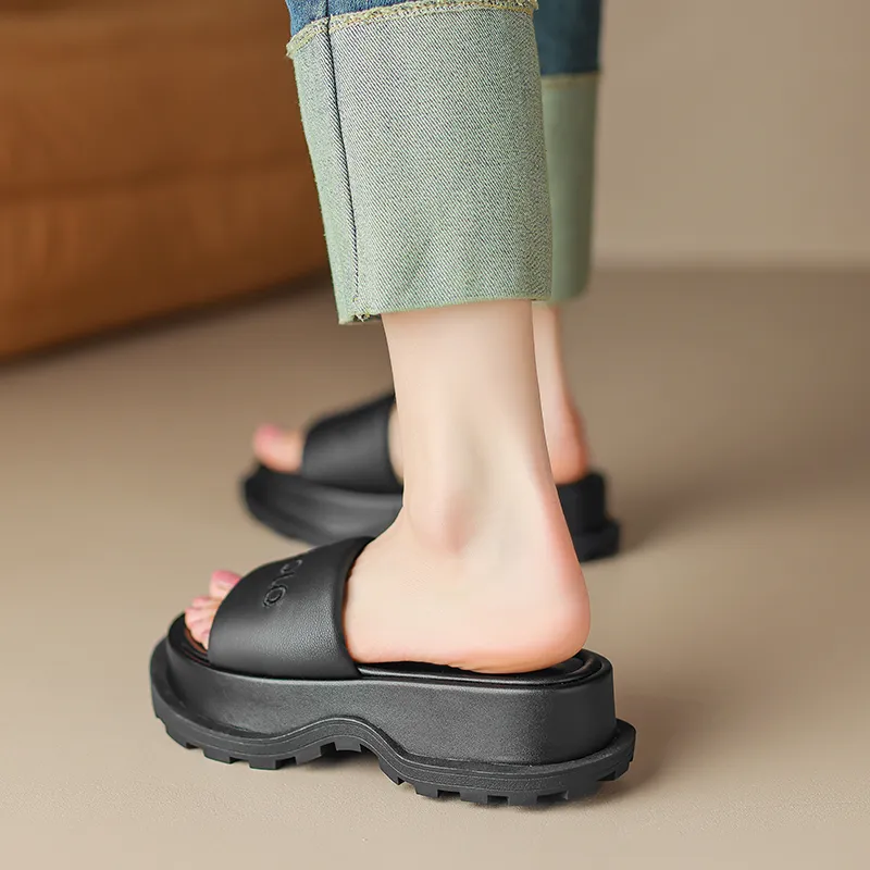 Hongyanglin Odor Resistant Slide Slippers Women's-1