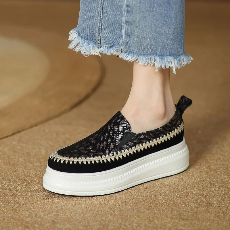 Hongyanglin Loafers Women's-4