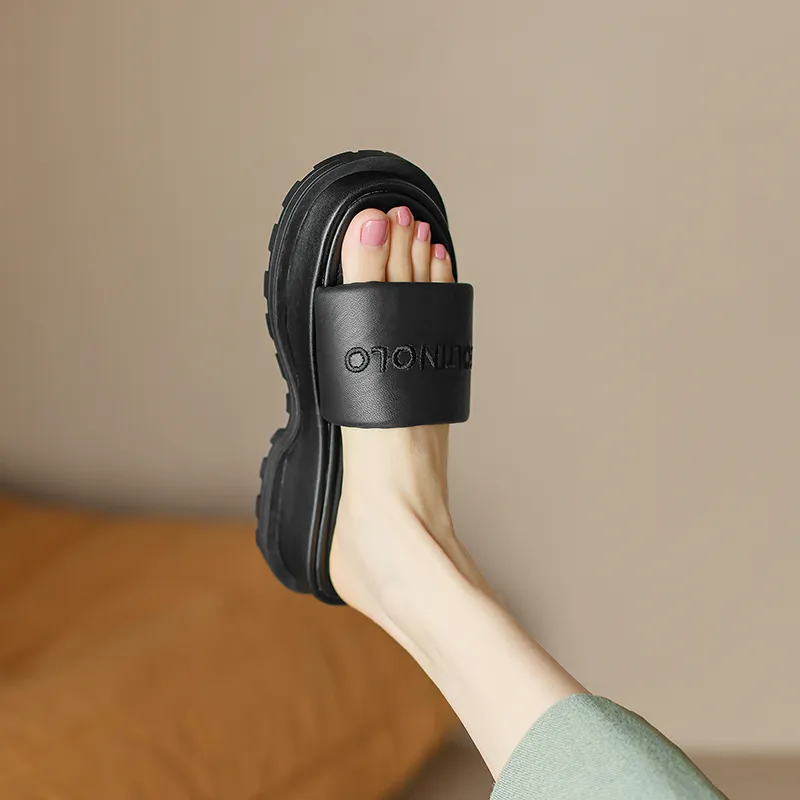 Hongyanglin Odor Resistant Slide Slippers Women's-3
