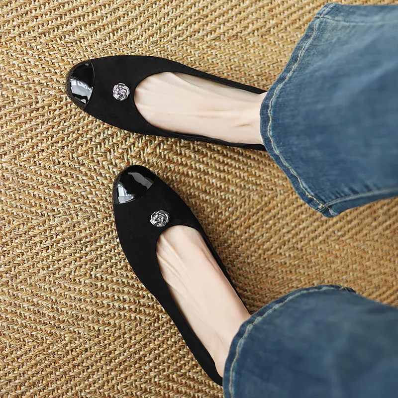Hongyanglin Casual Single Shoes Women's Black-4
