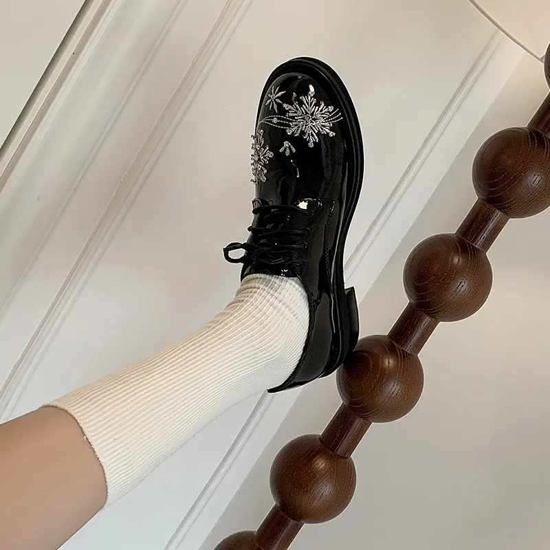 Hongyanglin Casual Single Shoes Women's Black-3