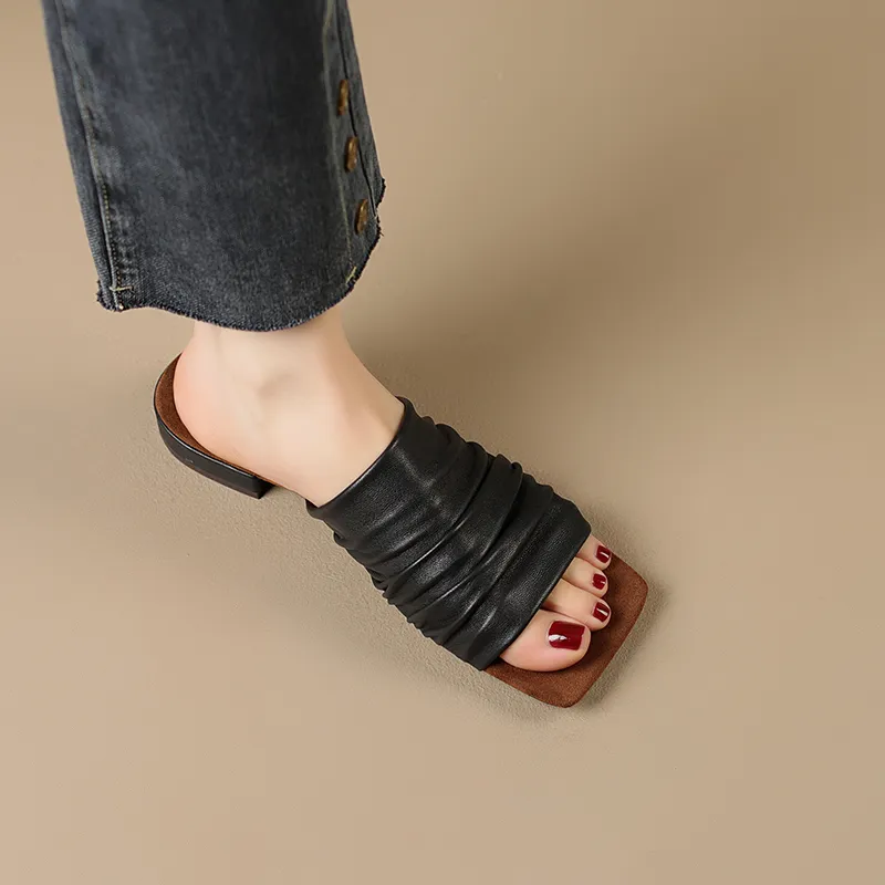 Hongyanglin Odor Resistant Slide Slippers Women's-1