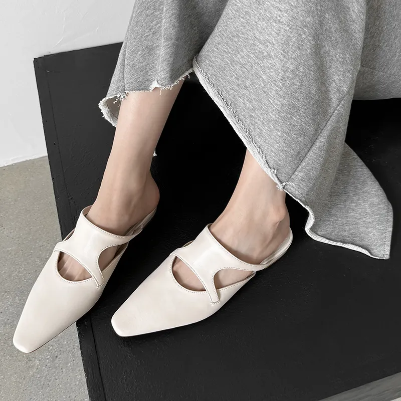 Hongyanglin Slip Resistant Wrap toe Slippers Women's-6