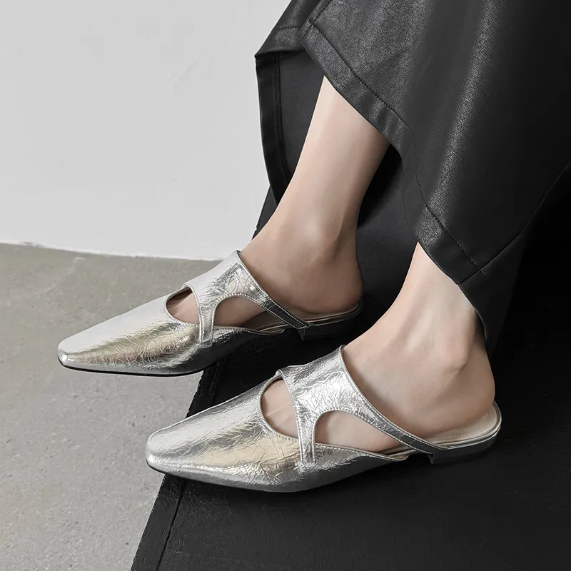 Hongyanglin Slip Resistant Wrap toe Slippers Women's-1