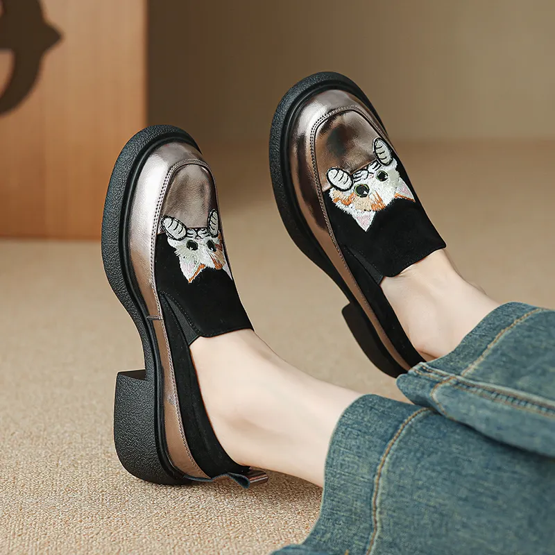 Hongyanglin Loafers Women's-7