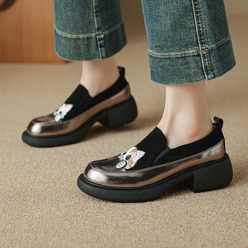 Hongyanglin Loafers Women's-8