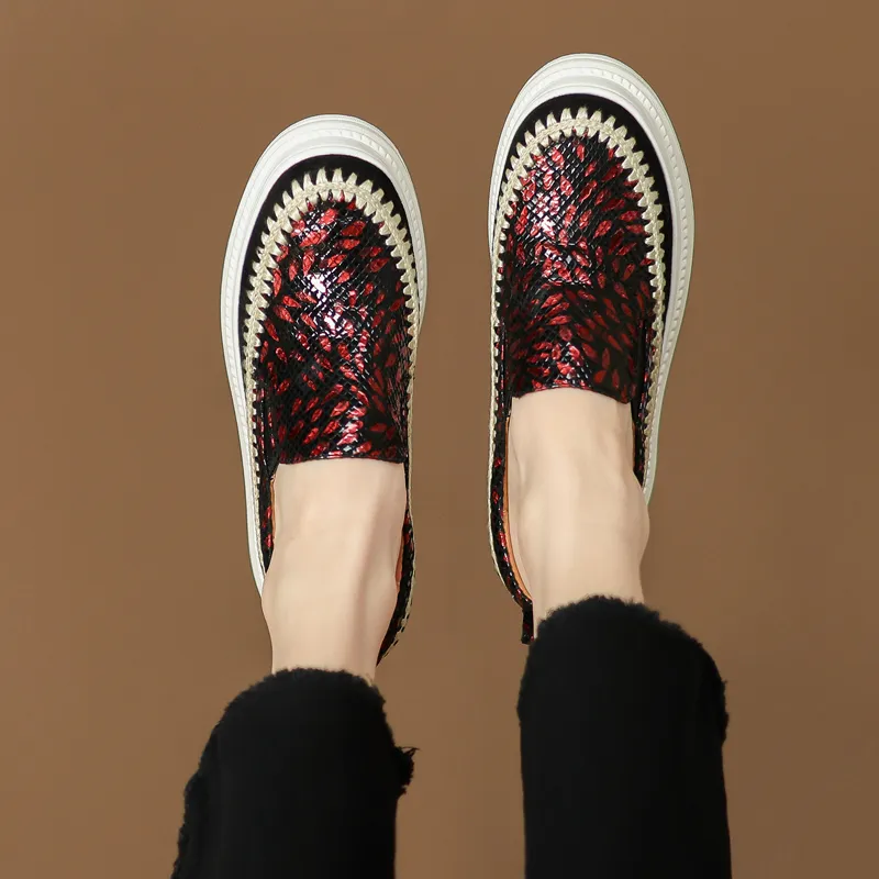 Hongyanglin Loafers Women's-6