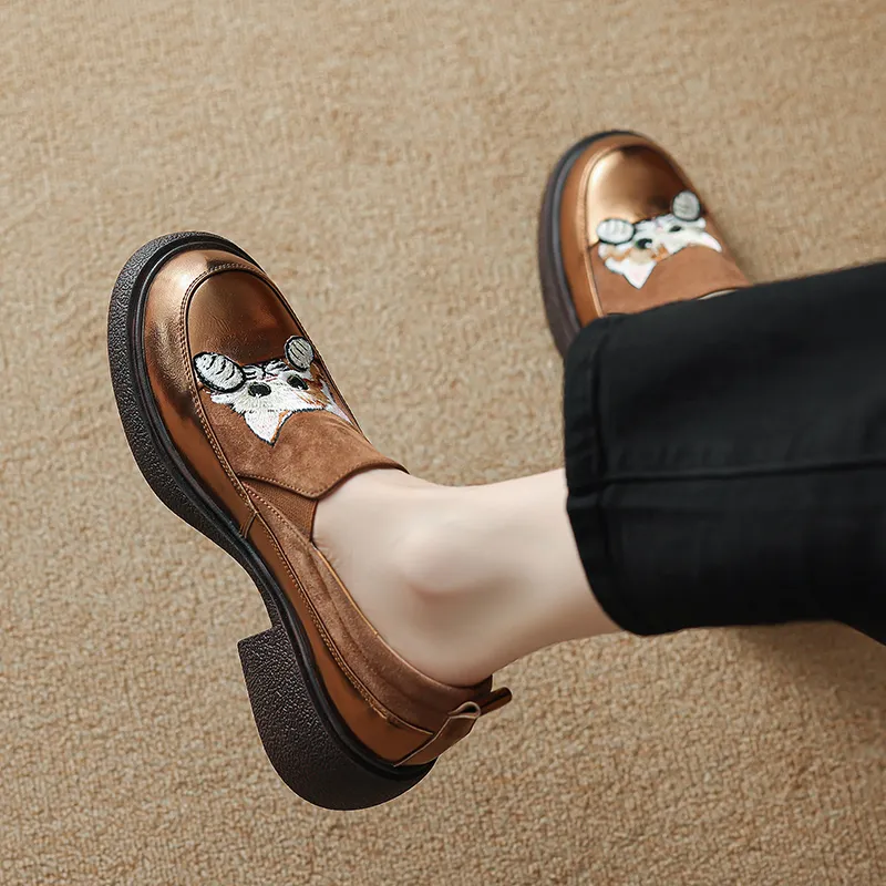 Hongyanglin Loafers Women's-3