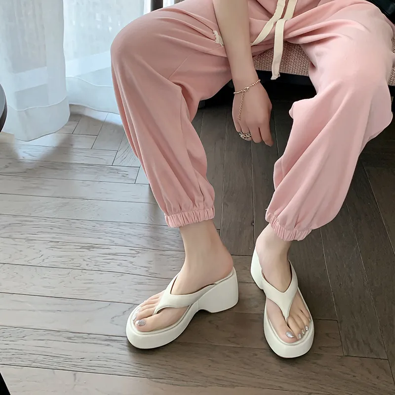 Hongyanglin Flip Flops Women's-12