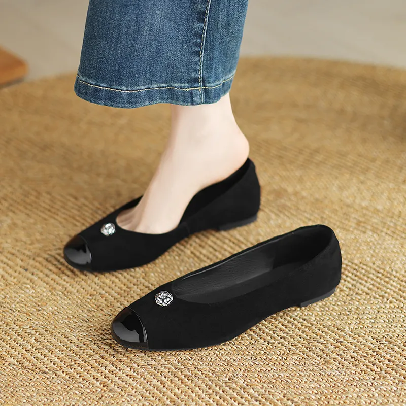Hongyanglin Casual Single Shoes Women's Black-1