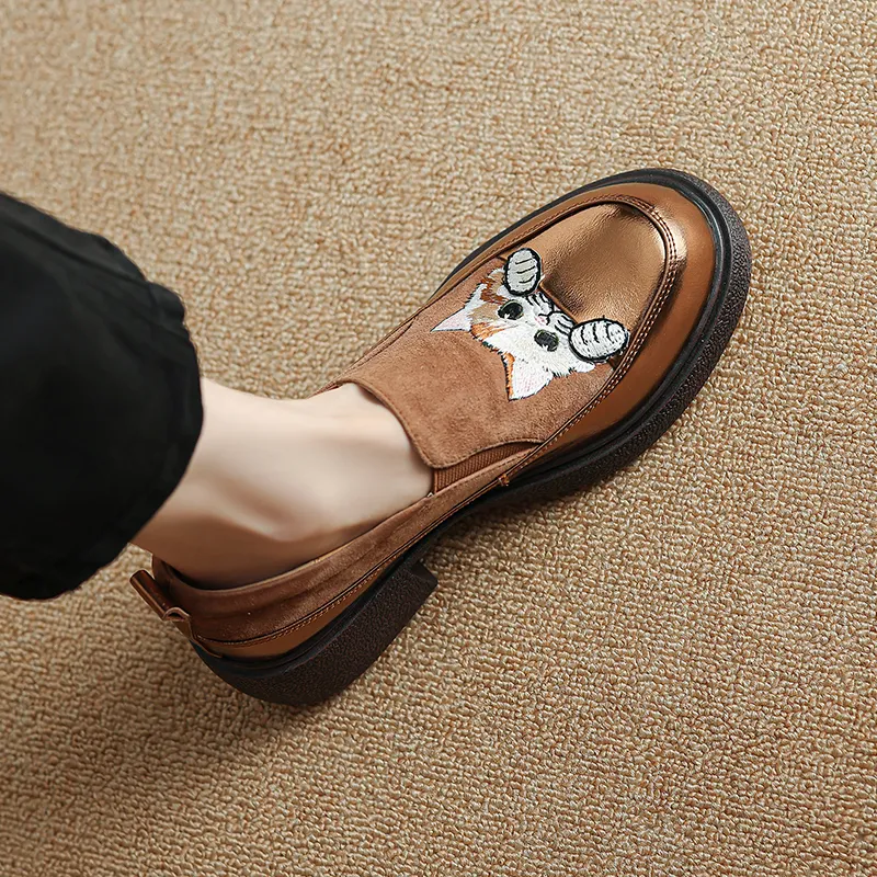 Hongyanglin Loafers Women's-5