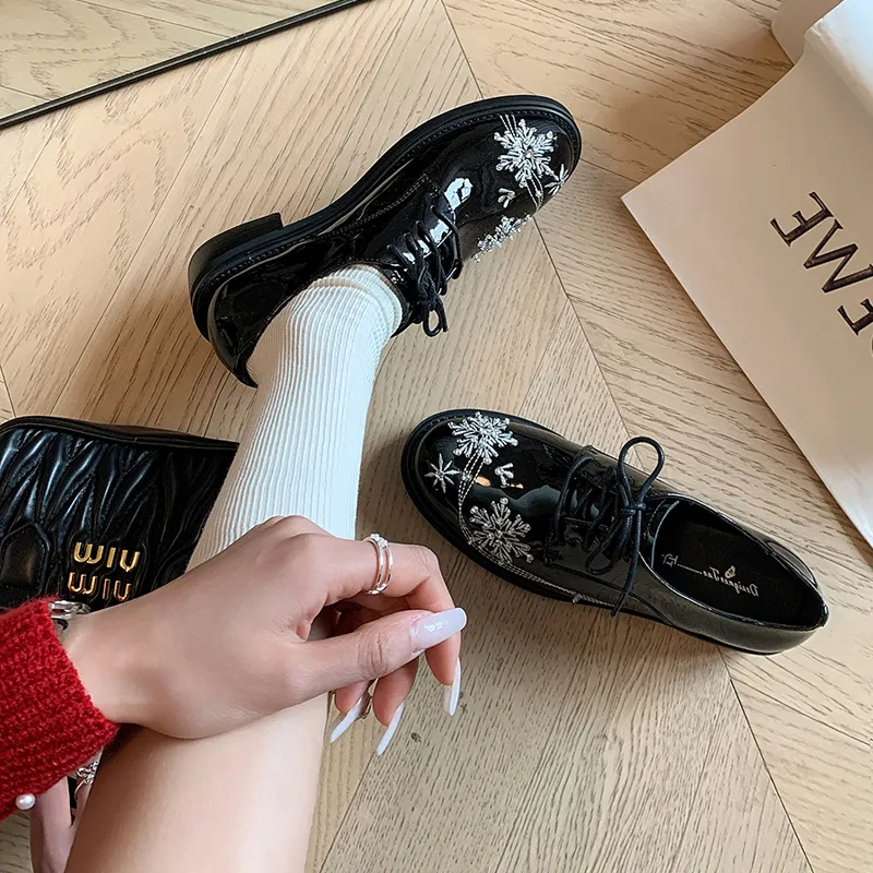 Hongyanglin Casual Single Shoes Women's Black-2