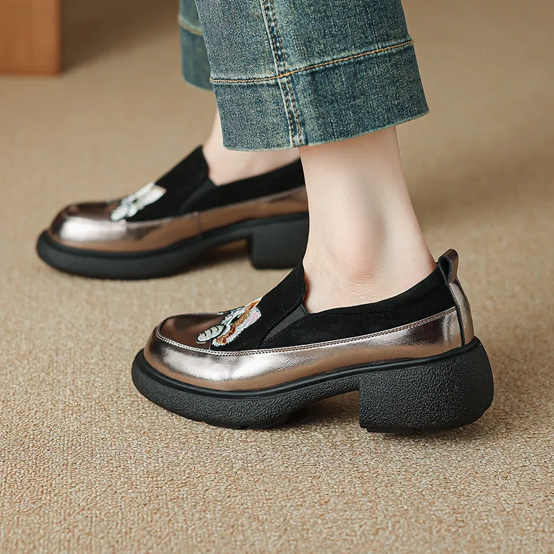 Hongyanglin Loafers Women's-9