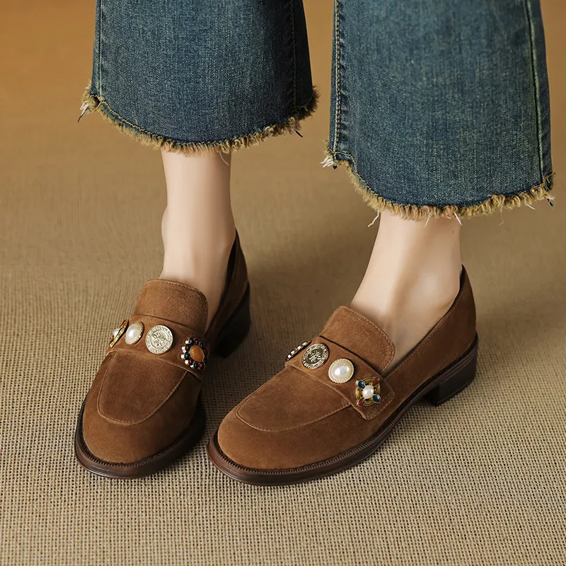 Hongyanglin Loafers Women's-8