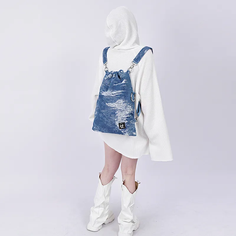 REBIRTH Fabric Backpack Regular Unisex A Lan/He He-2