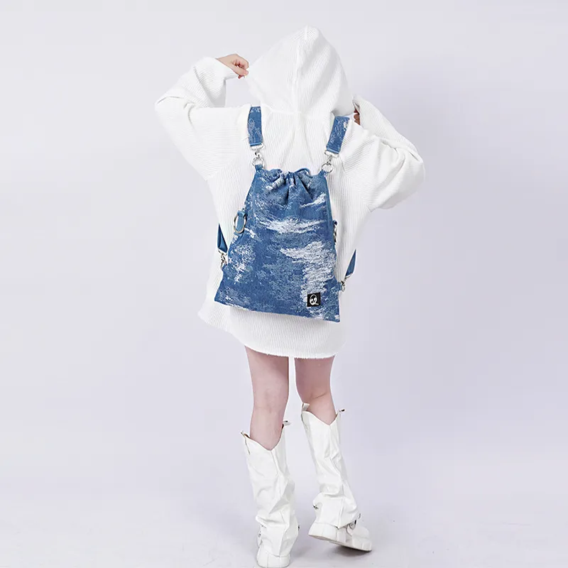 REBIRTH Fabric Backpack Regular Unisex A Lan/He He-5