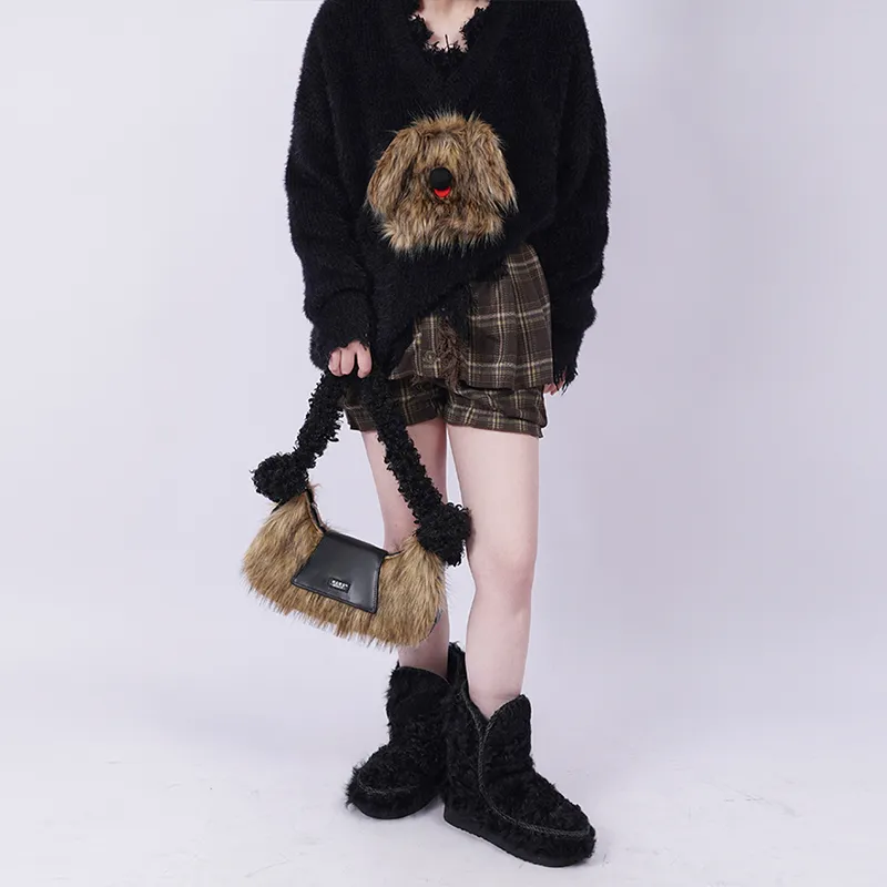 REBIRTH Shoulder Bags Bun Head-5