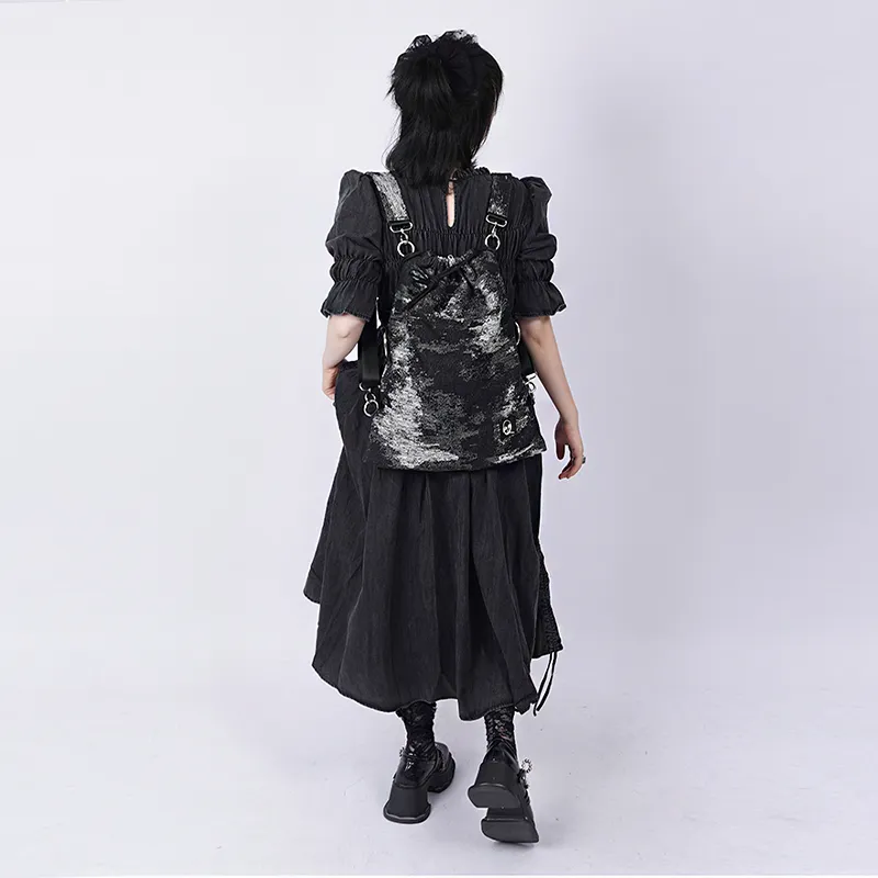 REBIRTH Fabric Backpack Regular Unisex A Lan/He He-7