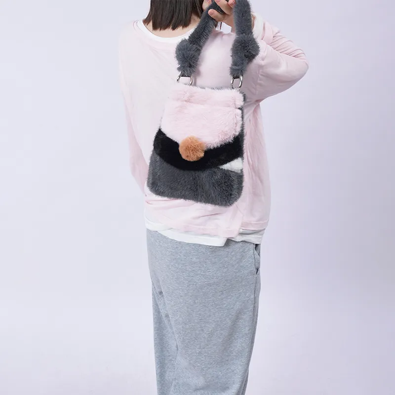 REBIRTH Eco Friendly Fuzzy Handbag Women's-8
