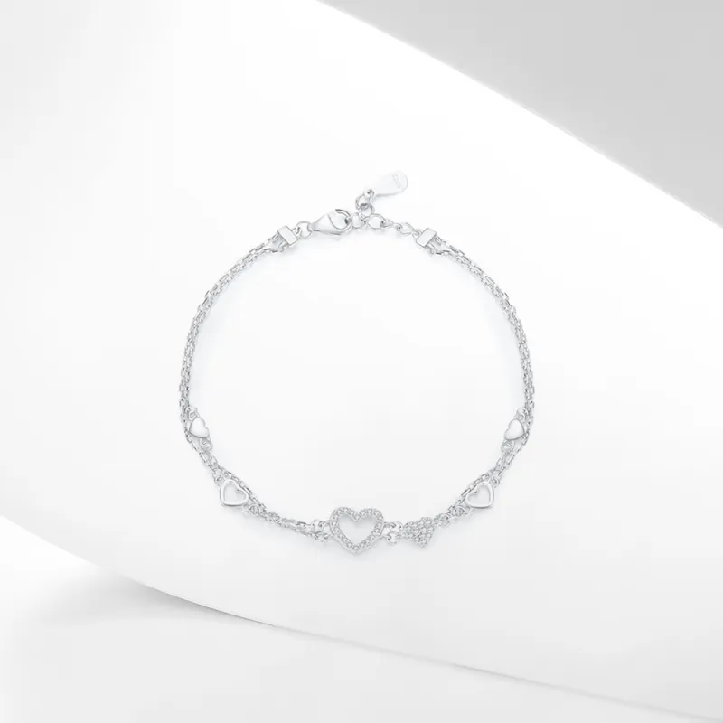 GYFONS 925 Sterling Silver Bracelets Women's-4