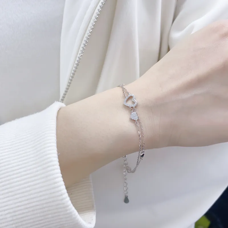 GYFONS 925 Sterling Silver Bracelets Women's-2