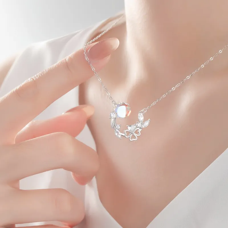 GYFONS 925 Sterling Silver Necklaces Women's-4