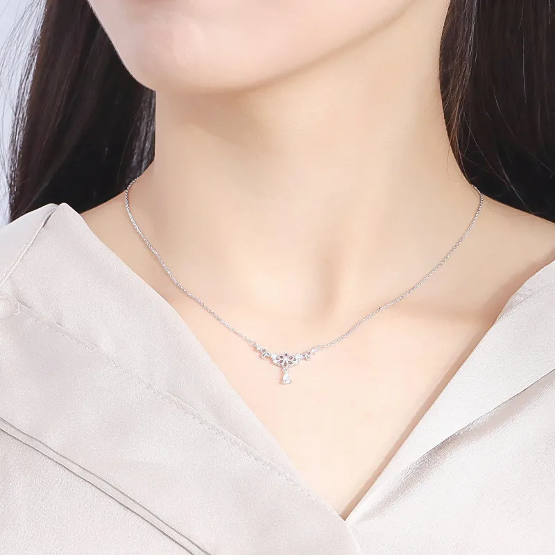 GYFONS 925 Sterling Silver Necklaces Women's-2