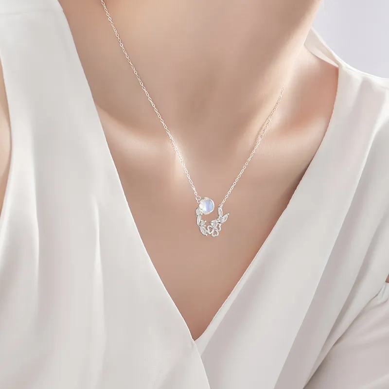 GYFONS 925 Sterling Silver Necklaces Women's-2