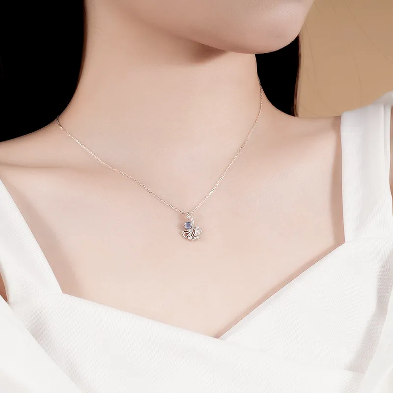 GYFONS 925 Sterling Silver Necklaces Women's-2