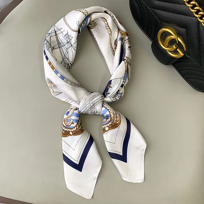 YUZHAOLIN Silk Scarves Women's-9