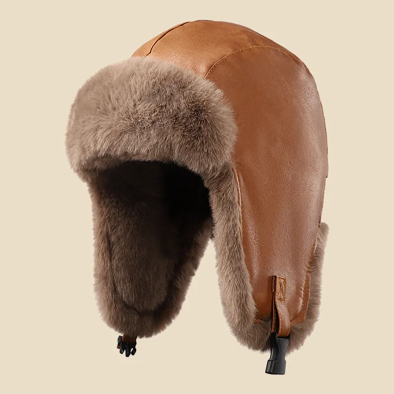 YUZHAOLIN Polyester Trapper Hats Unisex-2