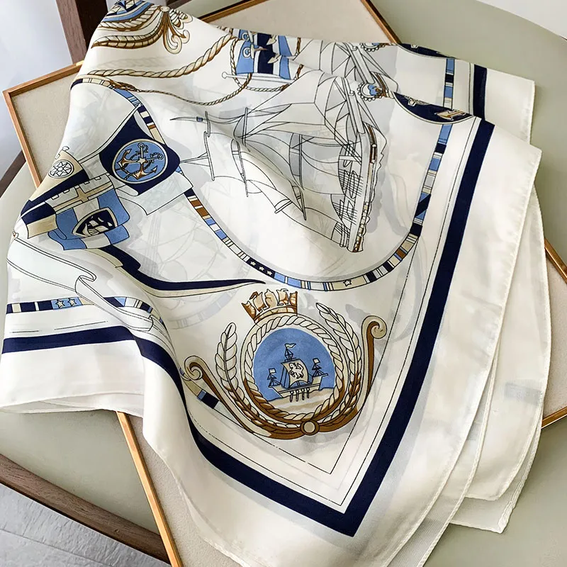 YUZHAOLIN Silk Scarves Women's-6