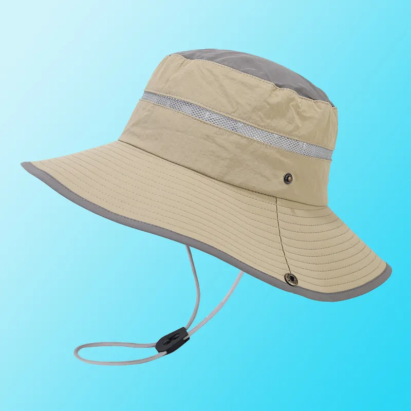 YUZHAOLIN Thin Sun Protection Hats Men's-3