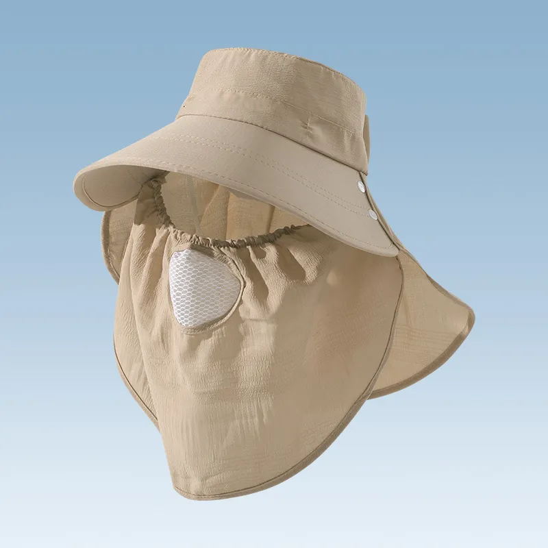 YUZHAOLIN Polyester Sun Protection Hats Unisex-4
