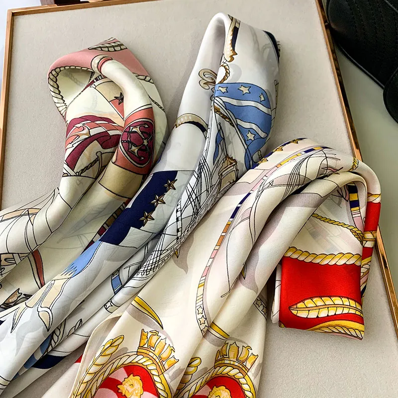 YUZHAOLIN Silk Scarves Women's-1