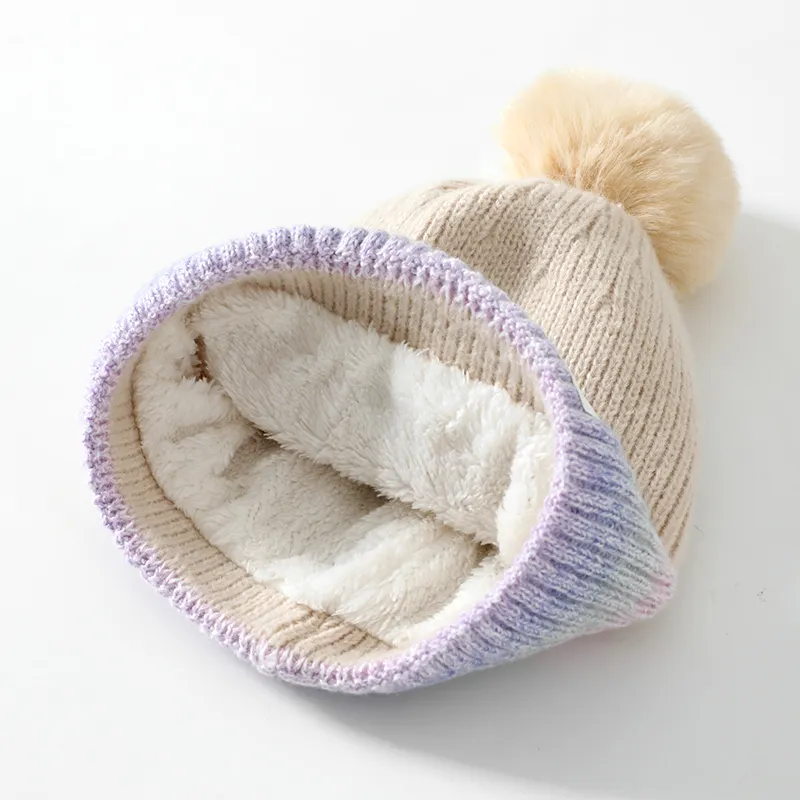 YUZHAOLIN Acrylic Beanies Women's-3