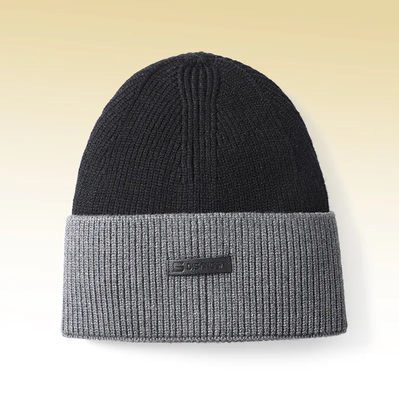 YUZHAOLIN Thickened Beanies Men's-2