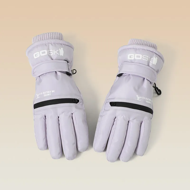 YUZHAOLIN Thermal Ski Gloves Women's-1