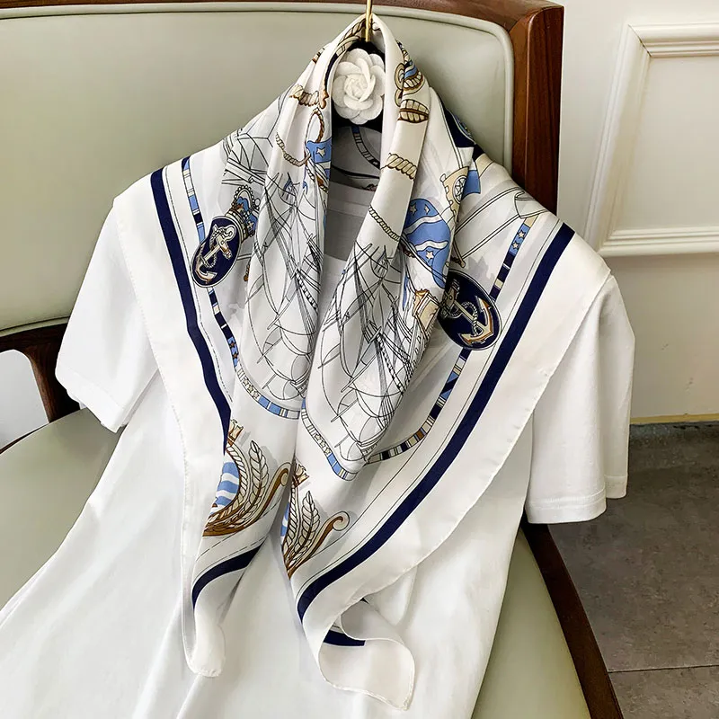 YUZHAOLIN Silk Scarves Women's-8