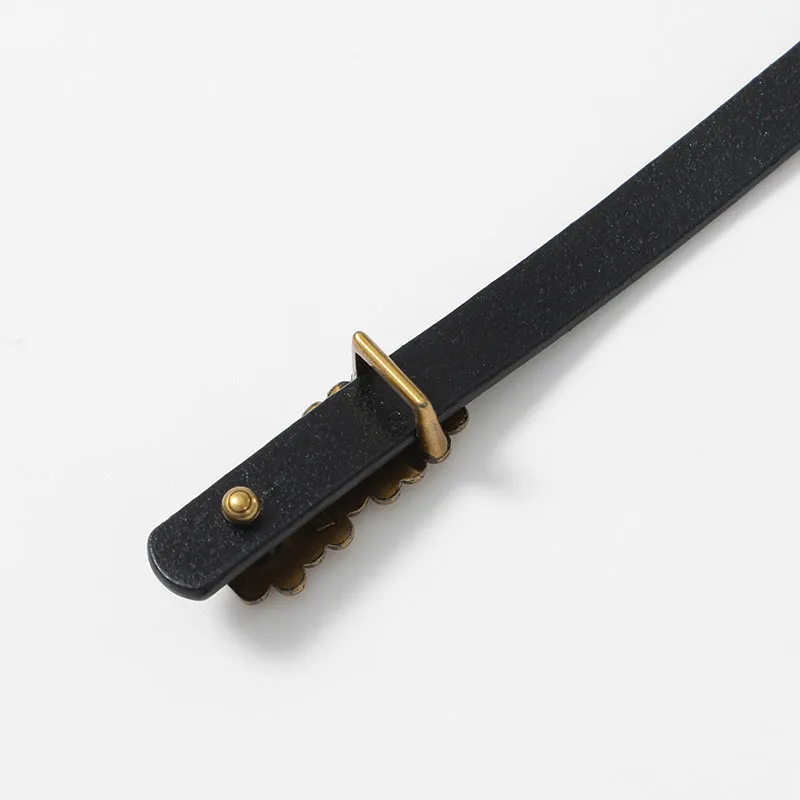 YUZHAOLIN Minimalist Style With Jeans Belt Cow Leather Belts Women's 1.8cm-3