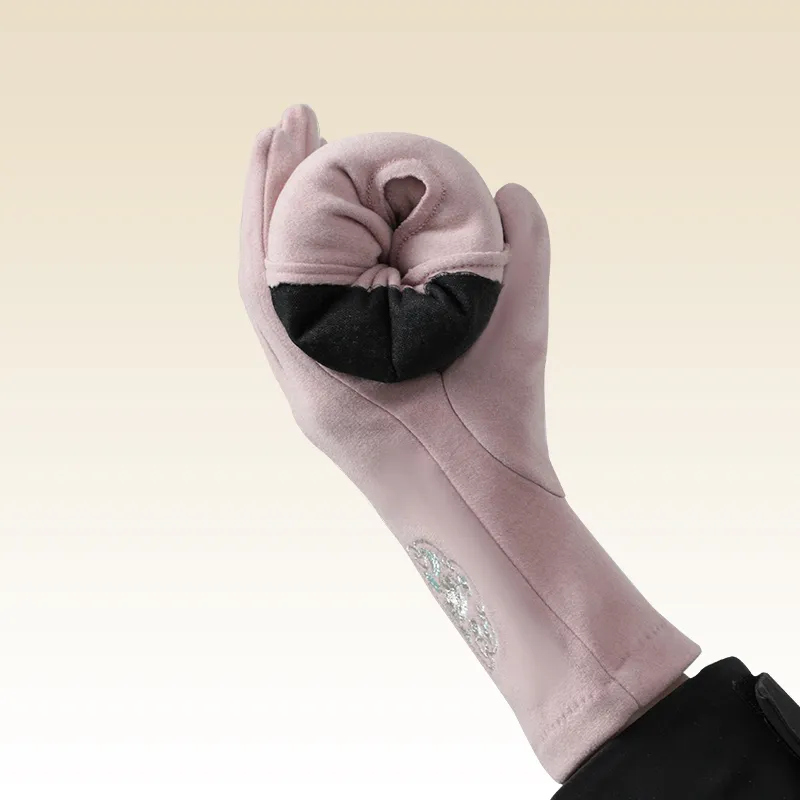 YUZHAOLIN Elastane Gloves Women's-4