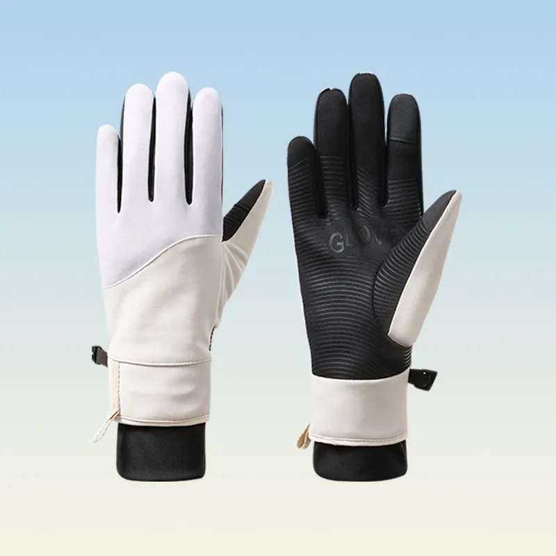 YUZHAOLIN Warm Knit Gloves Women's-1