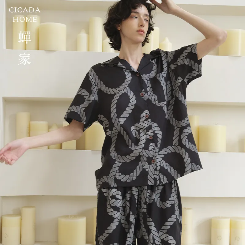 CICADAHOME Men Pajama Sets-4