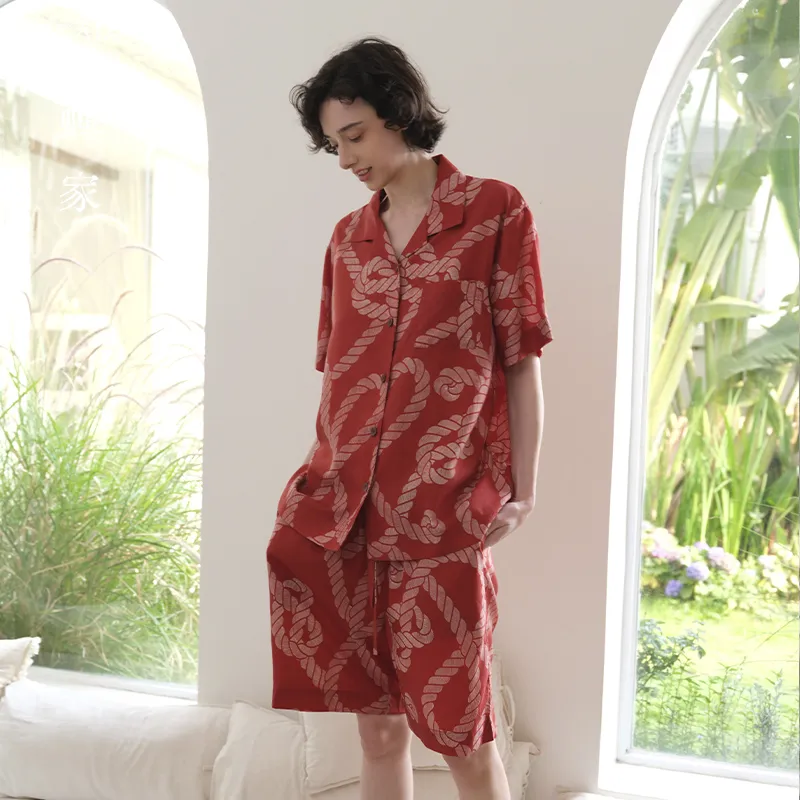 CICADAHOME Pajama Set Women's Red-6