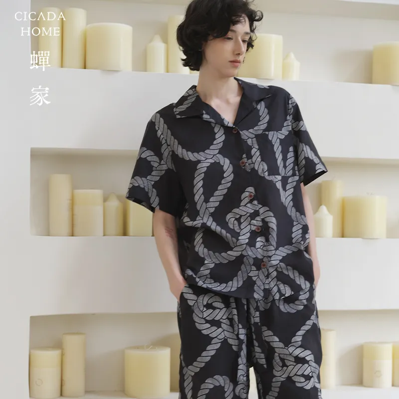 CICADAHOME Men Pajama Sets-6