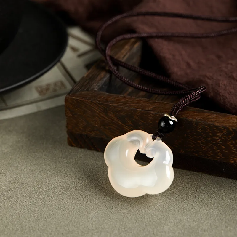 AGOVSKI Jade Necklaces Unisex-5