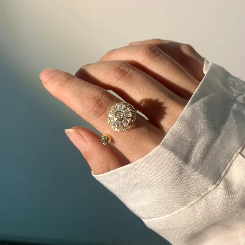 AGOVSKI Eco Friendly Alloy Rings Women's-7